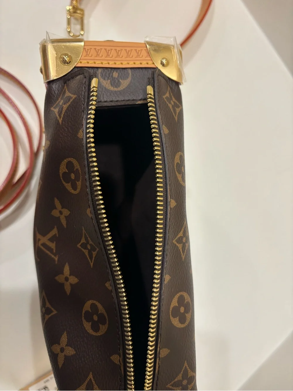 Louis Vuitton Brown Monogram Canvas Petite Trunk Crossbody Bag